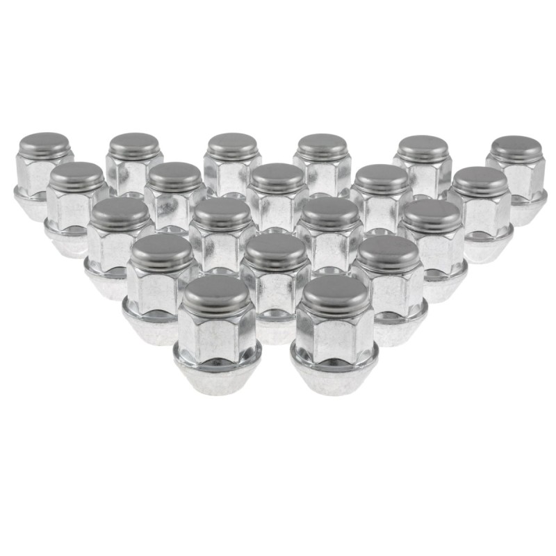 Nakrętki do kół GETMANN M12×1.25×30 mm Stożek klucz 19, 20 szt.