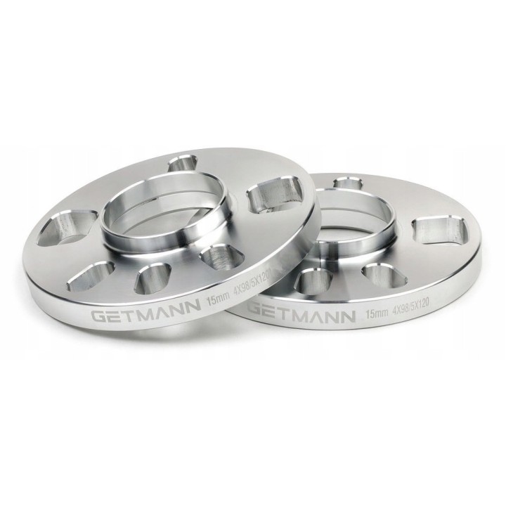 Dystanse kół GETMANN 15 mm 5x98, komplet (57) | Szekla4x4
