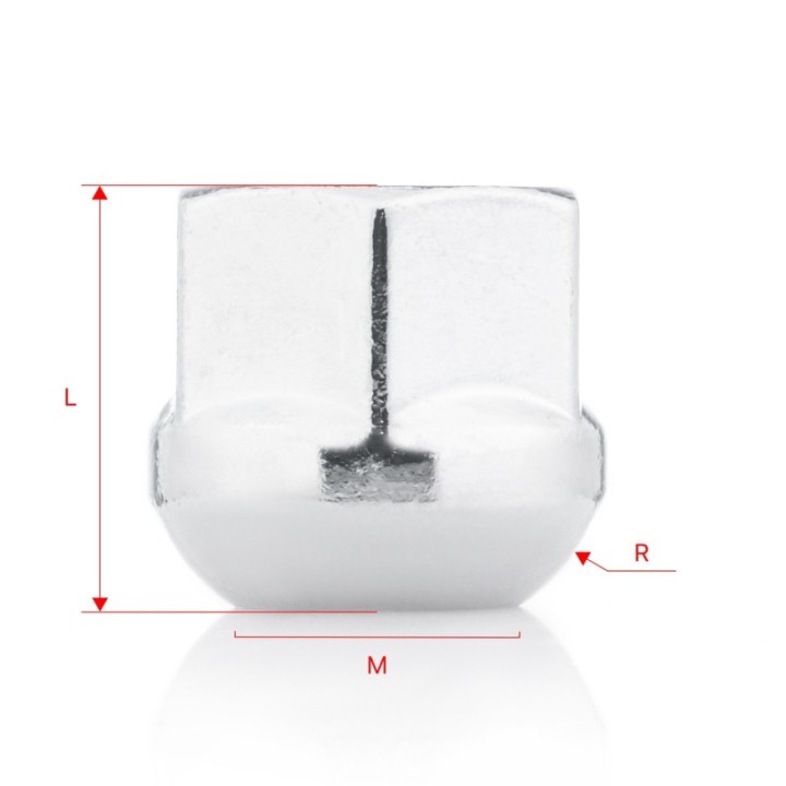 Nakrętki do kół GETMANN M12×1.5×23 mm Honda (G1) | Szekla4x4