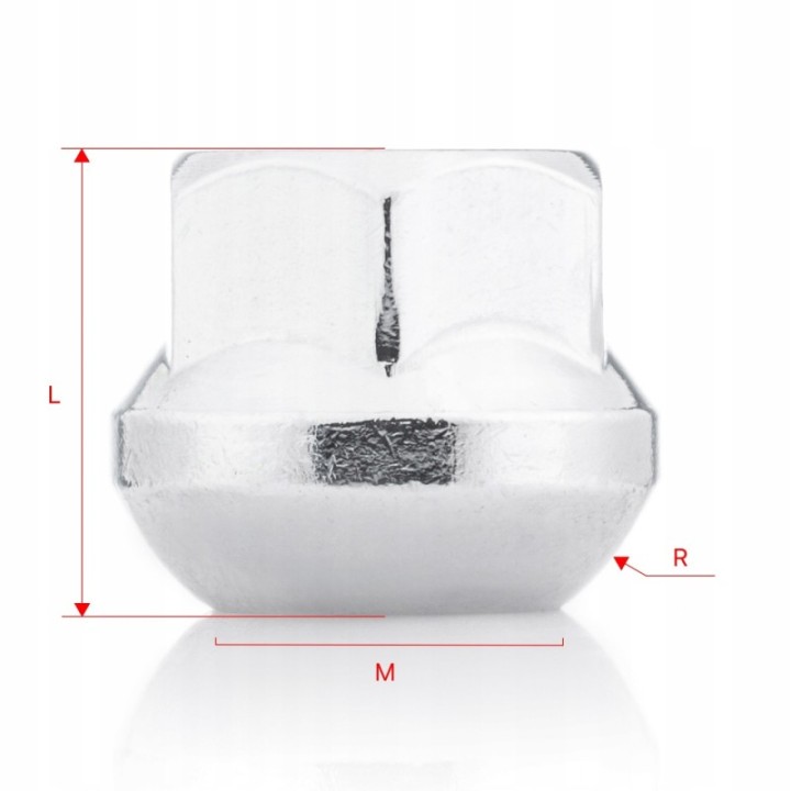 Nakrętki do kół GETMANN M12×1.5×20 mm Honda (G1) | Szekla4x4