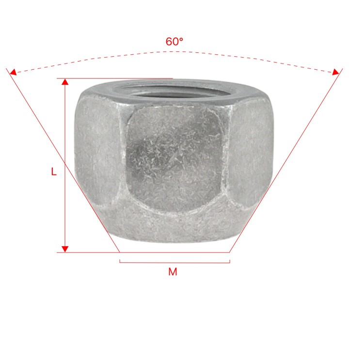 Nakrętki do kół GETMANN M14×1.5×15 mm Ford (ND) | Szekla4x4