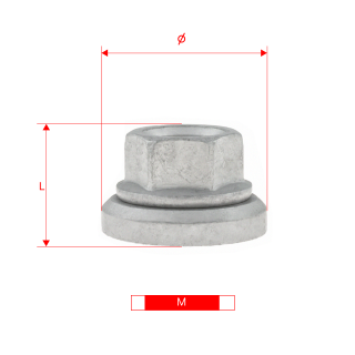 Nakrętki do kół GETMANN M14×1.5×17.8 mm (20) | Szekla4x4