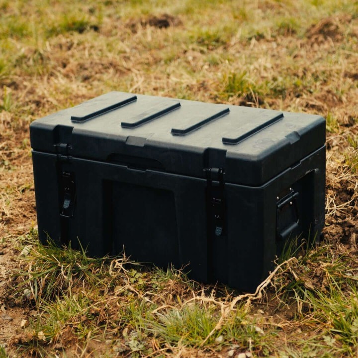 Skrzynia horntools 50 l z zestawem mocującym | Szekla4x4