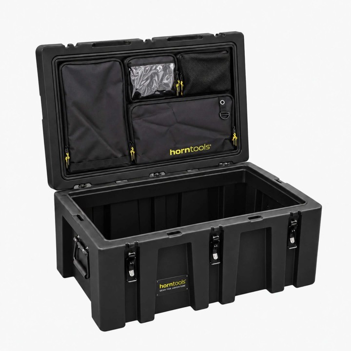 Skrzynia horntools 150 l organizer i mocowanie | Szekla4x4