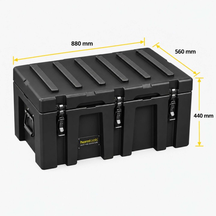 Skrzynia horntools 150 l organizer i mocowanie | Szekla4x4