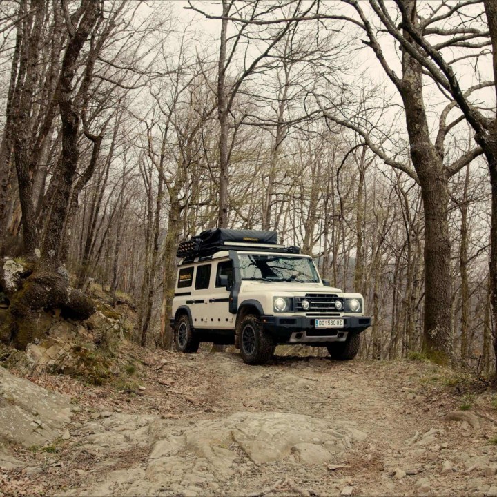Bagażnik dachowy ExRoof INEOS Grenadier Station Wagon