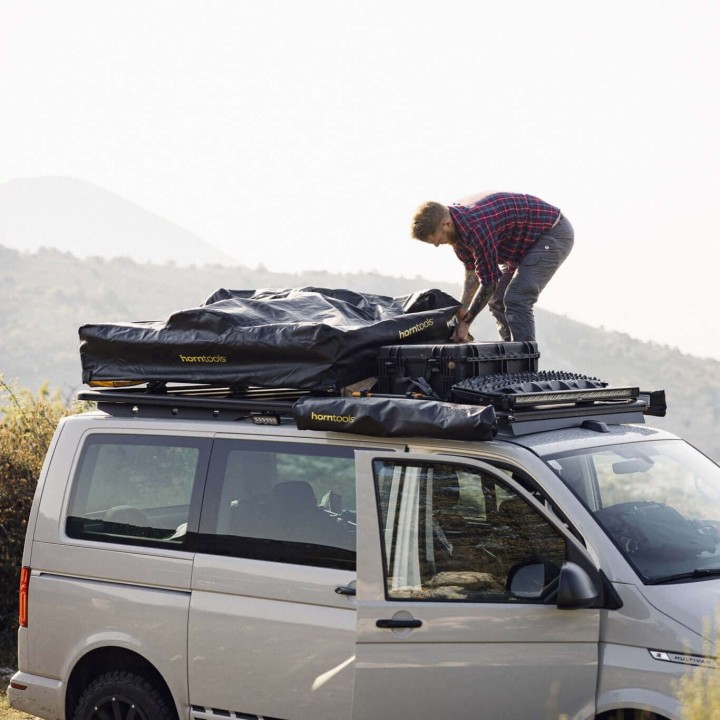 Bagażnik dachowy ExRoof VW T5 i T6 L1/SWB | Szekla4x4