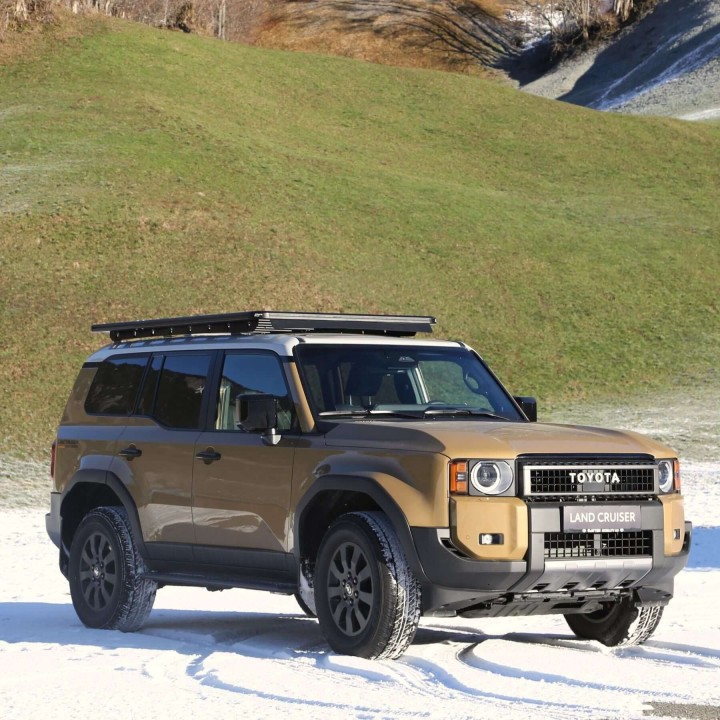 Bagażnik dachowy ExRoof Toyota Land Cruiser J25 | Szekla4x4