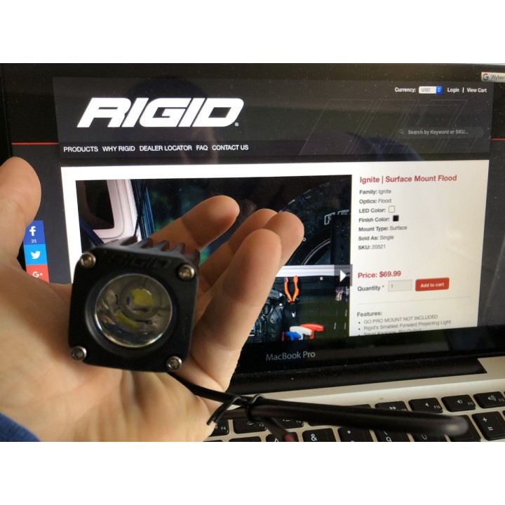 Rigid Ignite Flood 12W