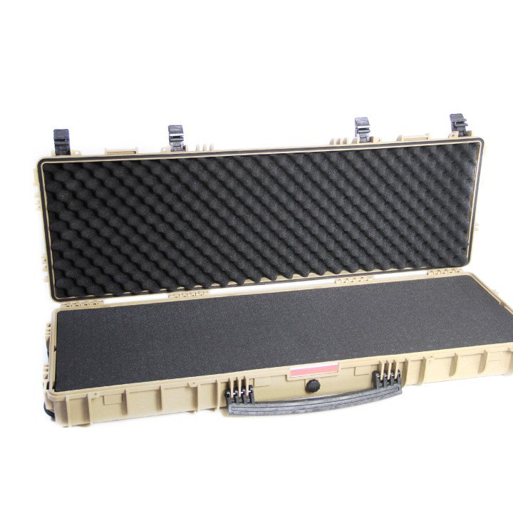 Skrzynia Case na broń 1189x405x160 Wolfcase wodoodporna IP67 Piaskowa
