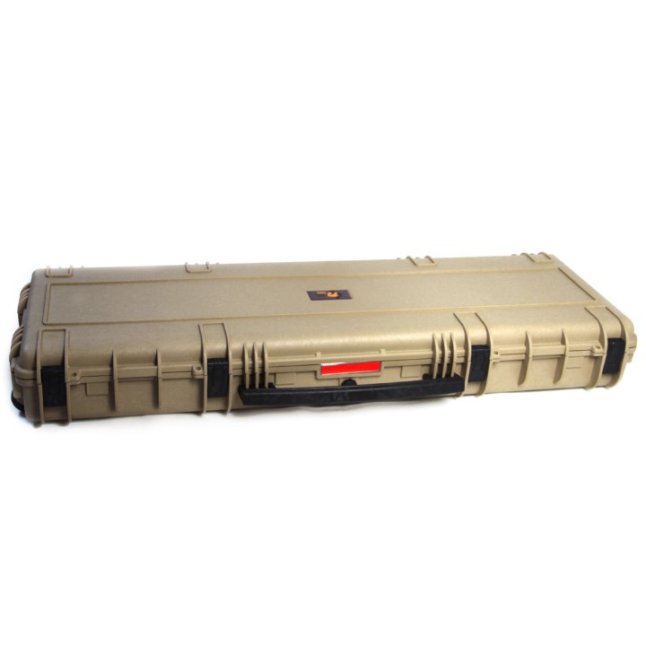 Skrzynia Case na broń 1189x405x160 Wolfcase wodoodporna IP67 Piaskowa