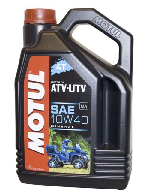 Aceite Motor MOTUL ATV-UTV 4T 10W40 Mineral 4L