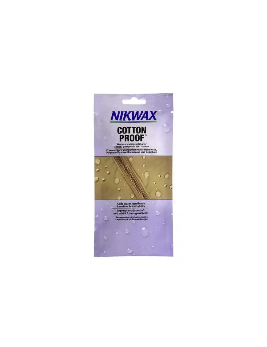 Cotton proof nikwax