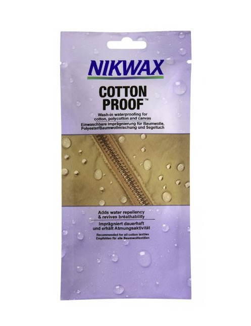 Cotton proof nikwax