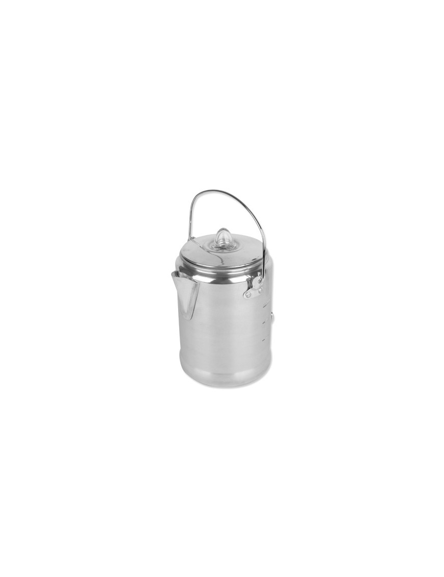 Mil-Tec - Kawiarka turystyczna aluminiowa z perkolatorem - 1.3 L Mil-Tec - Kawiarka turystyczna aluminiowa z perkolatorem - 1.3 L