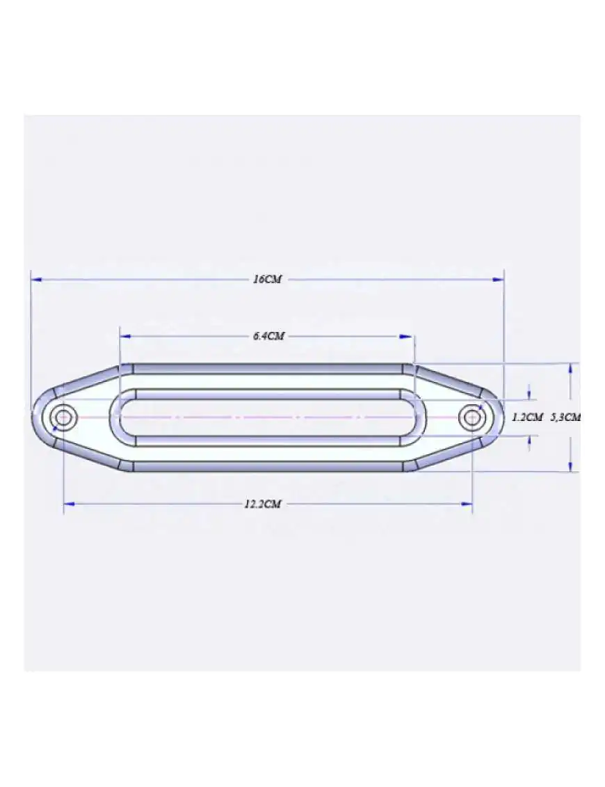 ATV Sliding Guide for Winch 122CM