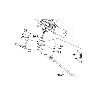 Pivot Arm 703500812 Can-am Mocowanie Drążków kierowniczych Oudlaner Renegade G2