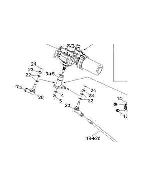 Pivot Arm 703500812 Can-am Mocowanie Drążków kierowniczych Oudlaner Renegade G2