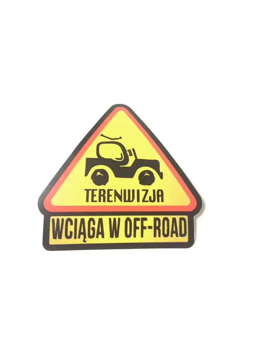 Naklejka TERENWIZJA Wciąga w OFF-ROAD