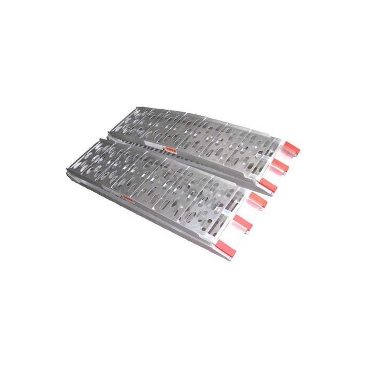 NAJAZDY aluminiowe ryflowane 680kg 2szt podjazdy składane quad atv motocykl skuter 680kg 2szt