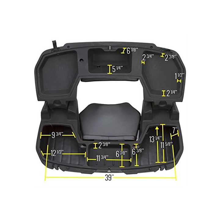 Kufer SIKKIA z oparciem L7500 ATV Box 106x43x61