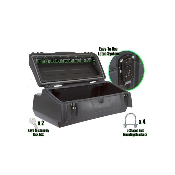 Kufer SIKKIA z oparciem 8015 ATV Box 81l 85x36x54