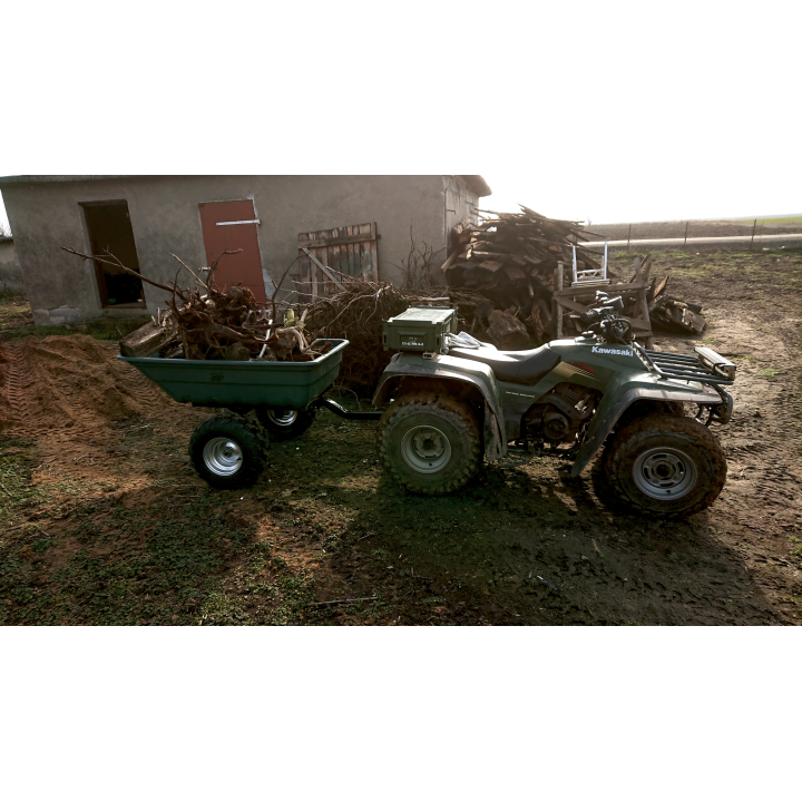 Przyczepa HARK ATV TRAILER GARDEN 300 BLACK
