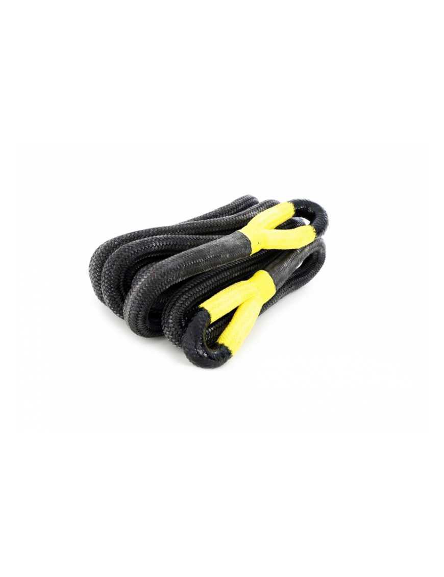 Lina kinetyczna Black Mamba nylon66 28mm x 8 m, MBL 16,5T, poliuretanowe pętle Lina kinetyczna Black Mamba nylon66 28mm x 8 m, MBL 16,5T, poliuretanowe pętle