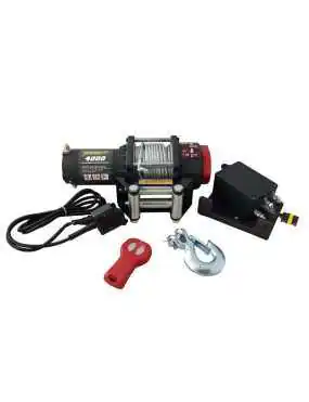 Wyciągarka PW4000 12V ze sterowaniem bezprzewodowym Powerwinch