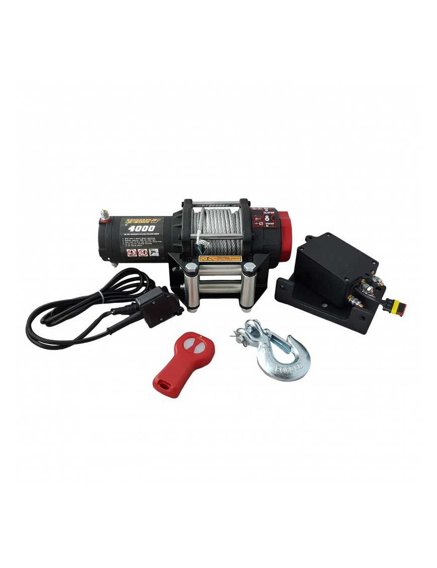 Wyciągarka PW4000 12V ze sterowaniem bezprzewodowym Powerwinch Wyciągarka PW4000 12V ze sterowaniem bezprzewodowym Powerwinch