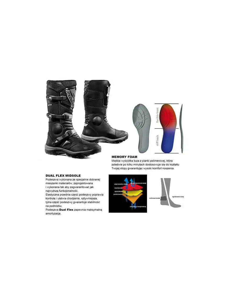 FORMA Boots Adventure Black 