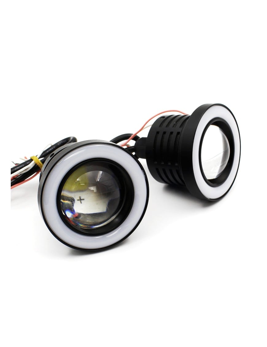 Lampy led z ringiem komplet 2 szt -  Lampy LED do can-am outlander zastępujące oryginalne
