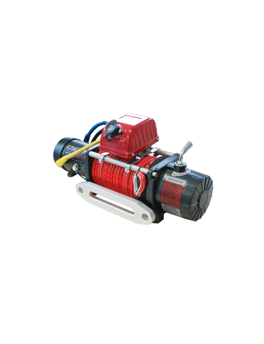 Synthetic 25m Winch Escape EVO 9500 EWX-Q 110:1 86km 4309KG