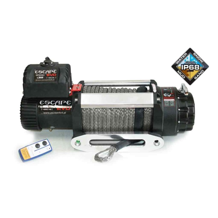 25m Syntetyk Wyciagarka Escape EVO 9500 4310kg IP68