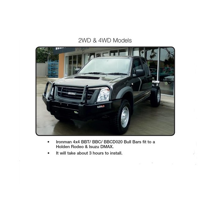 ZDERZAK BBT020 IRONMAN 4x4
