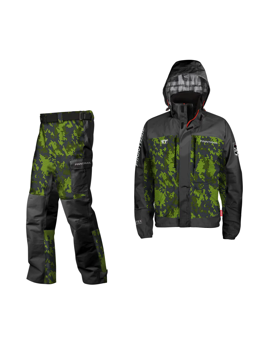 3410CamoGreen-M Finntrail Suit Shooter