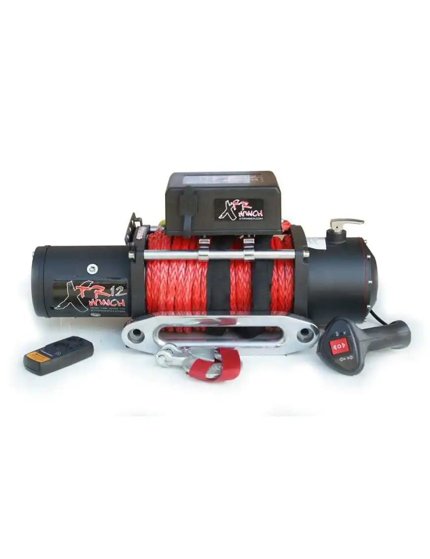 XTR winch 12000 lbs [5443 kg] 12V 26M Synthetic 10MM