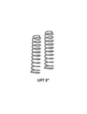 Front Springs Lift 3" Rough Country - Jeep Cherokee XJ