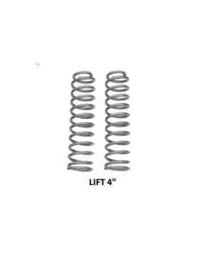 Rear Springs Lift 4" Rough...