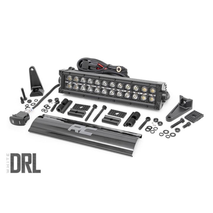Podwójna Listwa Cree LED 30cm Black Series DRL Biały Rough Country