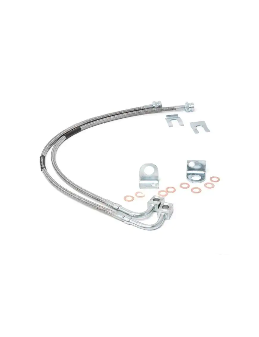 Extended Rear Brake Lines - Lift 4" - 6" - Jeep Wrangler JK