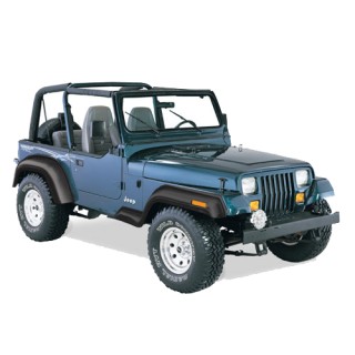 Poszerzenia nadkoli BUSHWACKER Extend-A-Fender - Jeep Wrangler YJ