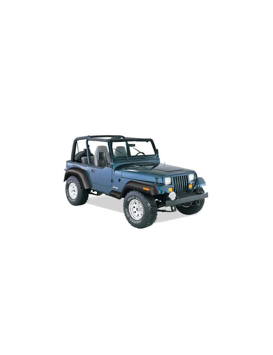 Fender Flares BUSHWACKER Extend-A-Fender - Jeep Wrangler YJ