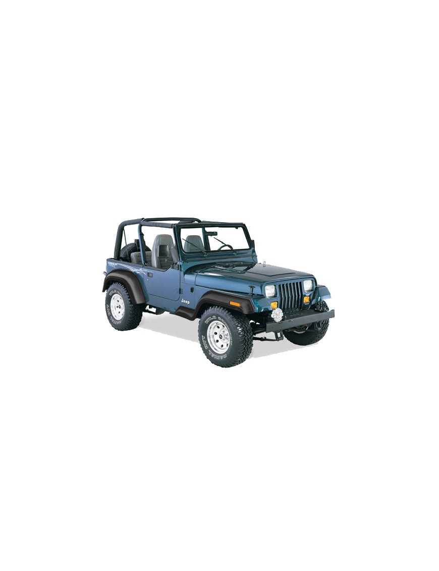 Poszerzenia nadkoli BUSHWACKER Extend-A-Fender - Jeep Wrangler YJ
