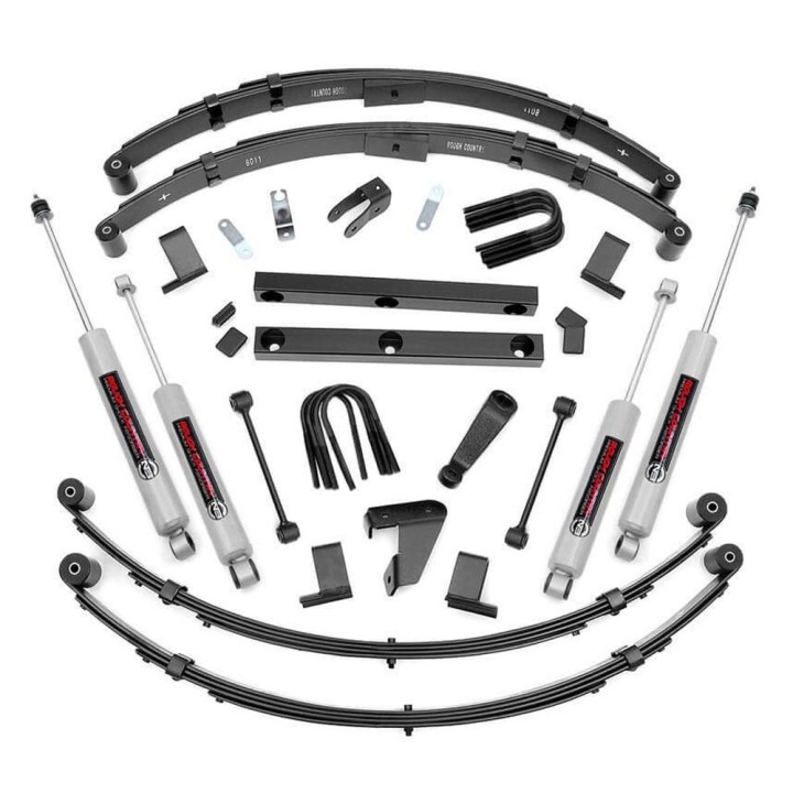 Zestaw Zawieszenia Lift 4'' Rough Country - Jeep Wrangler YJ 87-95