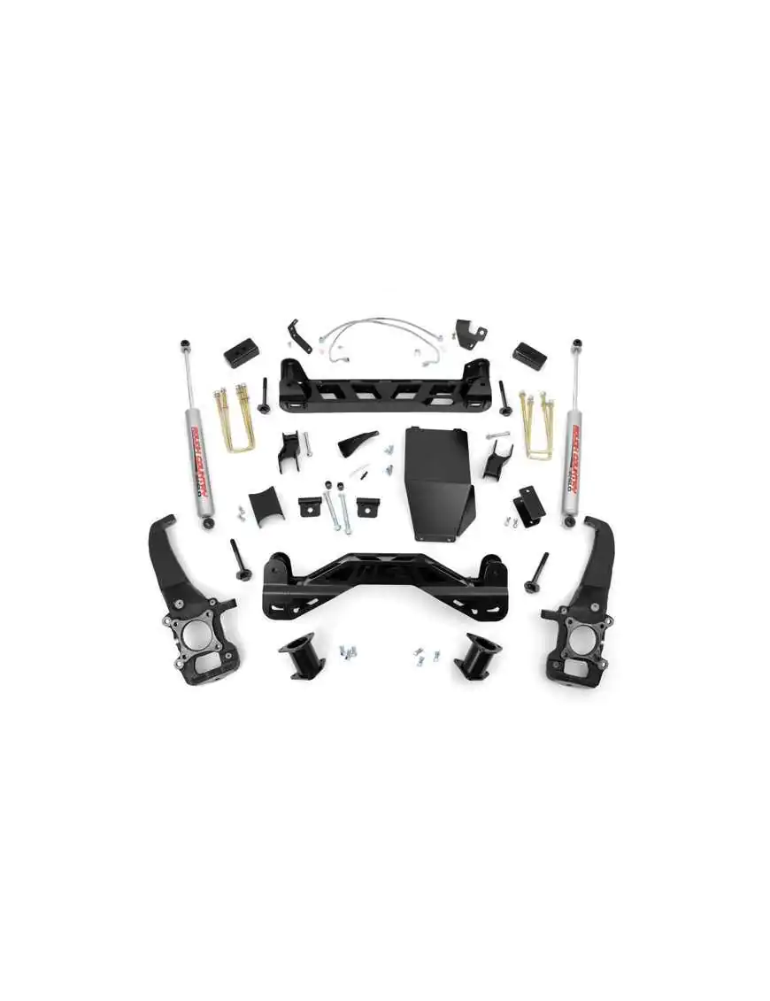 4" Rough Country Lift Kit - Ford F150 4WD 04-08