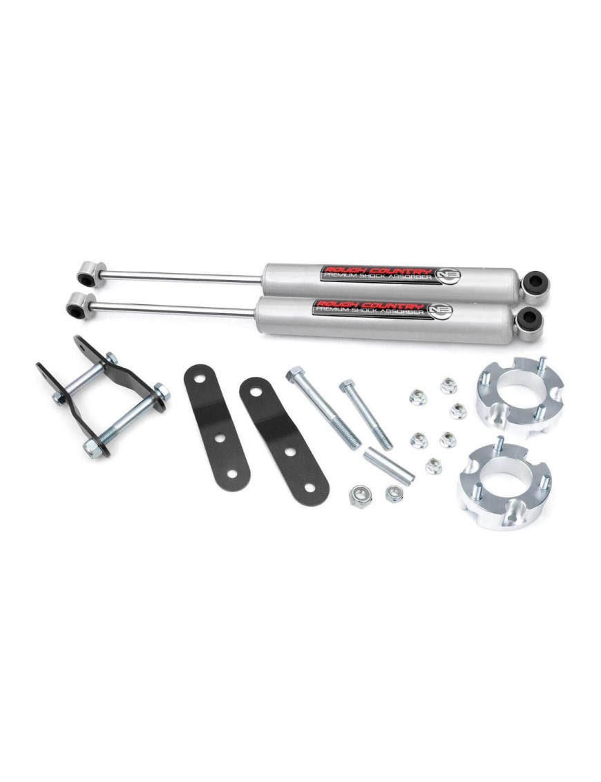 2,5" Rough Country Lift Kit - Toyota Tacoma 4WD 95-04