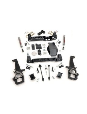 4" Rough Country Lift Kit - Dodge RAM 1500 4WD 06-08