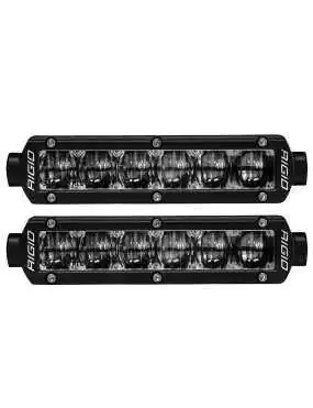 Lampa przeciwmgielna LED SAE-SR-Series 6" Black Rigid