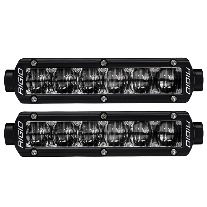 Lampa przeciwmgielna LED SAE-SR-Series 6" Black Rigid